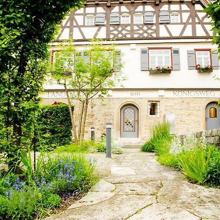 Landgasthof Am Koenigsweg Ohmden Esterno foto