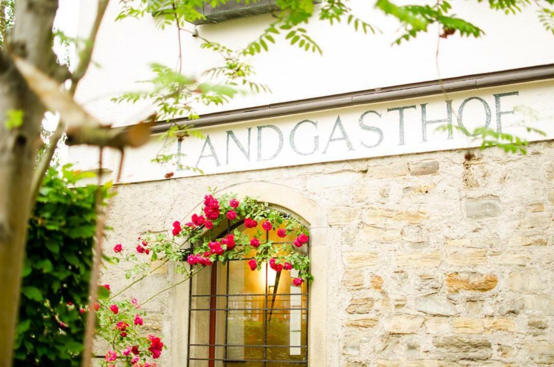 Landgasthof Am Koenigsweg Ohmden Esterno foto